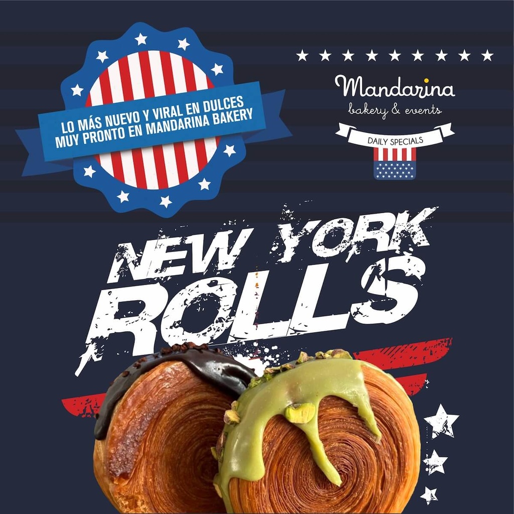 Pack 3 New York Rolls