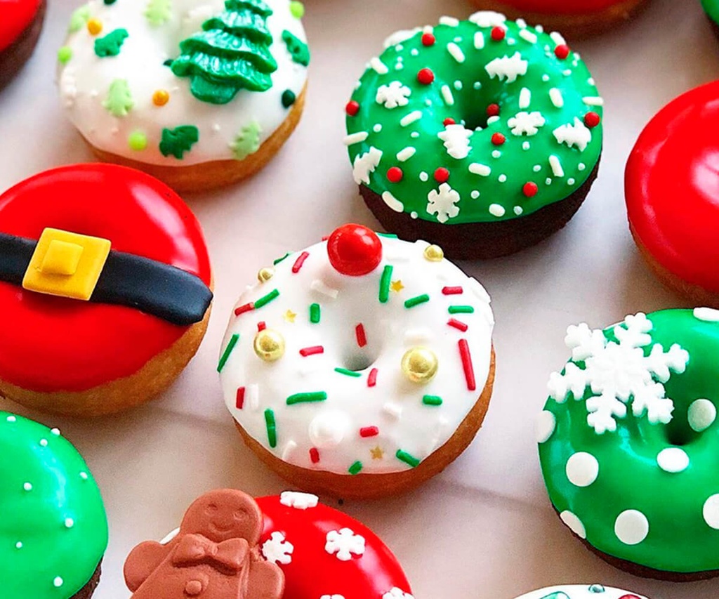 Xmas Donuts Box