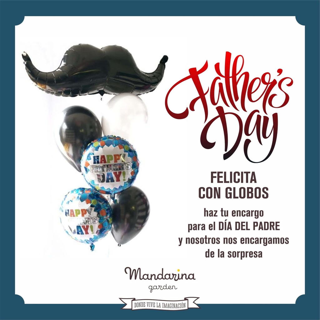 Bouquet Globos Día del Padre